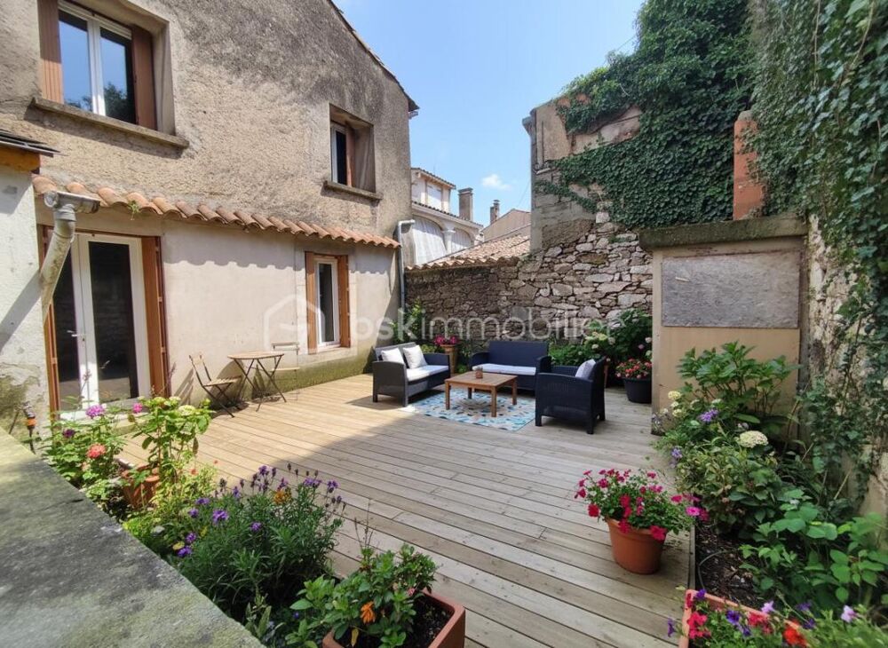 Vente Immeuble ? IMMEUBLE DE CARACTÈRE À REVITALISER – 3 STUDIOS 2 DUPLEX GARAGE 100 M2 FORT POTENTIEL LOCATIF Saint pons de thomieres
