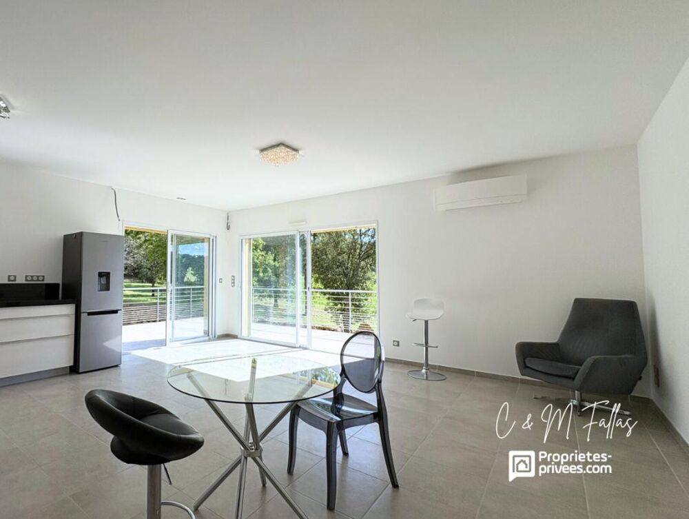 Vente Maison Villa 120 m² , garage 126 m², vue imprenable sur le Ventoux et les monts environnants Blauvac