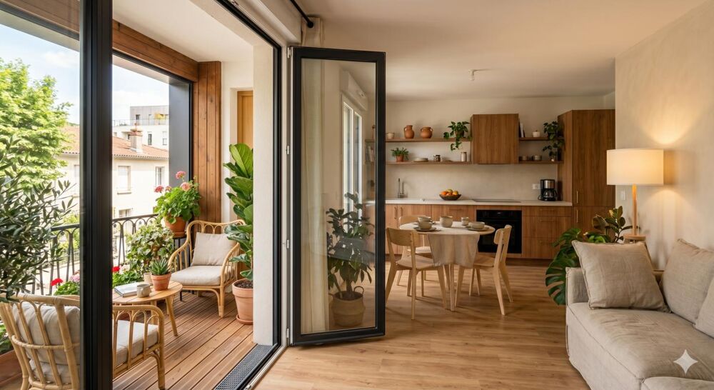 Vente Appartement **PROXIMITÉ TRANSPORTS & COMMERCES COEUR MONTCHAT - LOGGIA - CELLIER - JOLI APPARTEMENT 3 PIÈCES Lyon 3