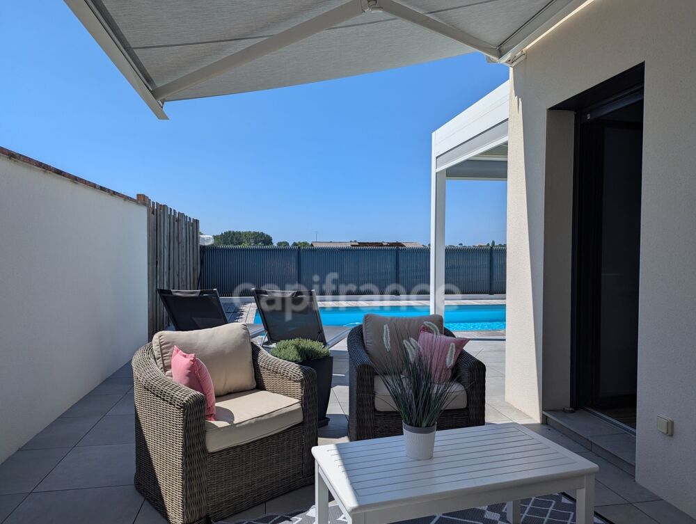 Vente Maison ROYAN – MAISON CONTEMPORAINE AVEC PISCINE ET VUE DÉGAGÉE Royan