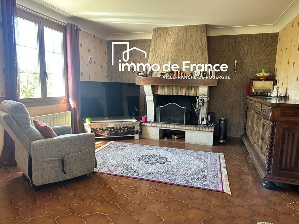 Vente Maison Villefranche de Rouergue maison 5 chambres, bureau, sous-sol total et terrain clos de murs de  1565 m² Villefranche de rouergue