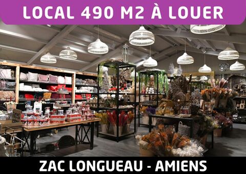 Local commercial 490 m2 - A louer - ZAC Longueau - Amiens 40000 80000 Amiens