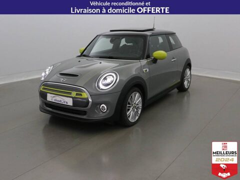 Mini Cooper ELECTRIC 3 Portes SE 184 Greenwich +Toit + GPS 2020 occasion Lavau 10150