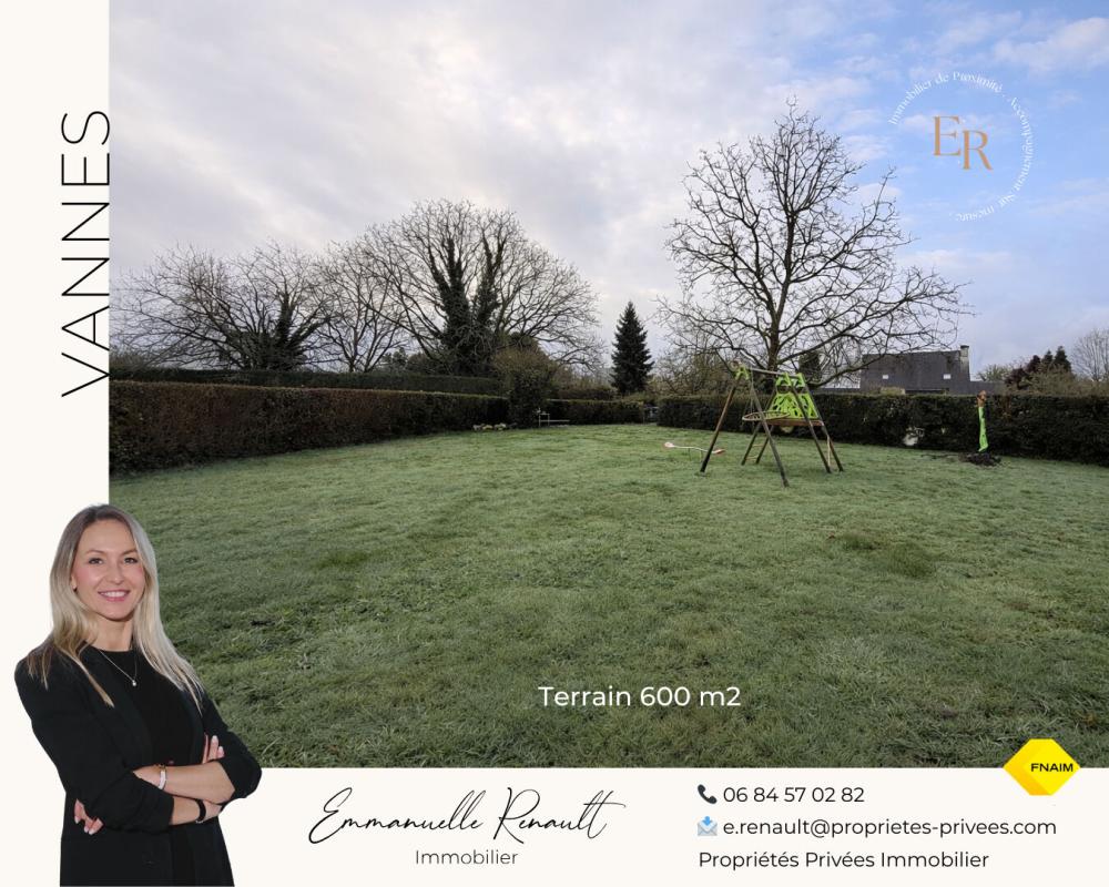 Vente Terrain NOUVEAU Terrain à bâtir de 600 m² à Vannes Vannes