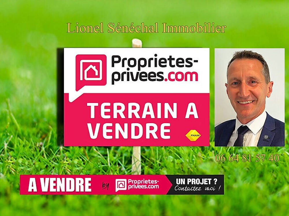 Vente Terrain Terrain � b�tir enti�rement plat de 3 000 m2 avec une maison de 88 m2 avec travaux � pr�voir et une piscine Change
