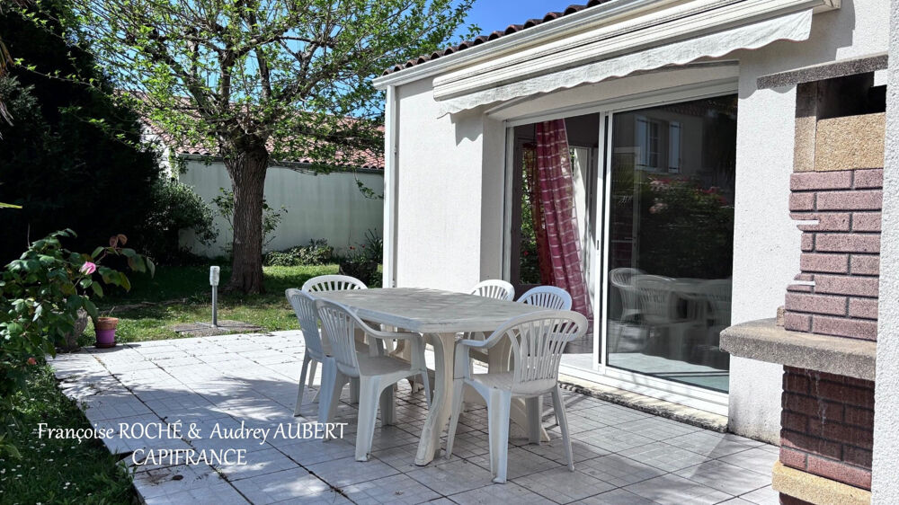Maison 88m2 - plain-pied - 4 pièces - 3 chambres - garage - jardin clos à SAINTES (17)- Quartier La Fenètre
