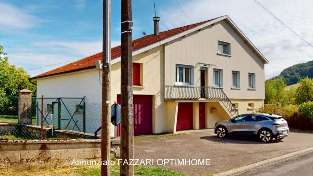 EN EXCLUSIVITE - PROCHE BELGIQUE ET LUXEMBOURG - BRANDEVILLE  MAISON INDIVIDUELLE 141 M²  5 CHAMBRES  GRAND SOUS-SOL  TERRAI