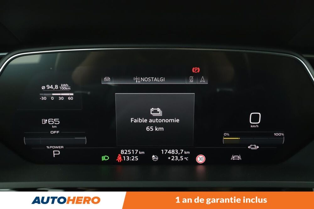 E-TRON Sportback 50 Quattro 71 kWh S line 313 ch 2020 occasion 92130 Issy-les-Moulineaux