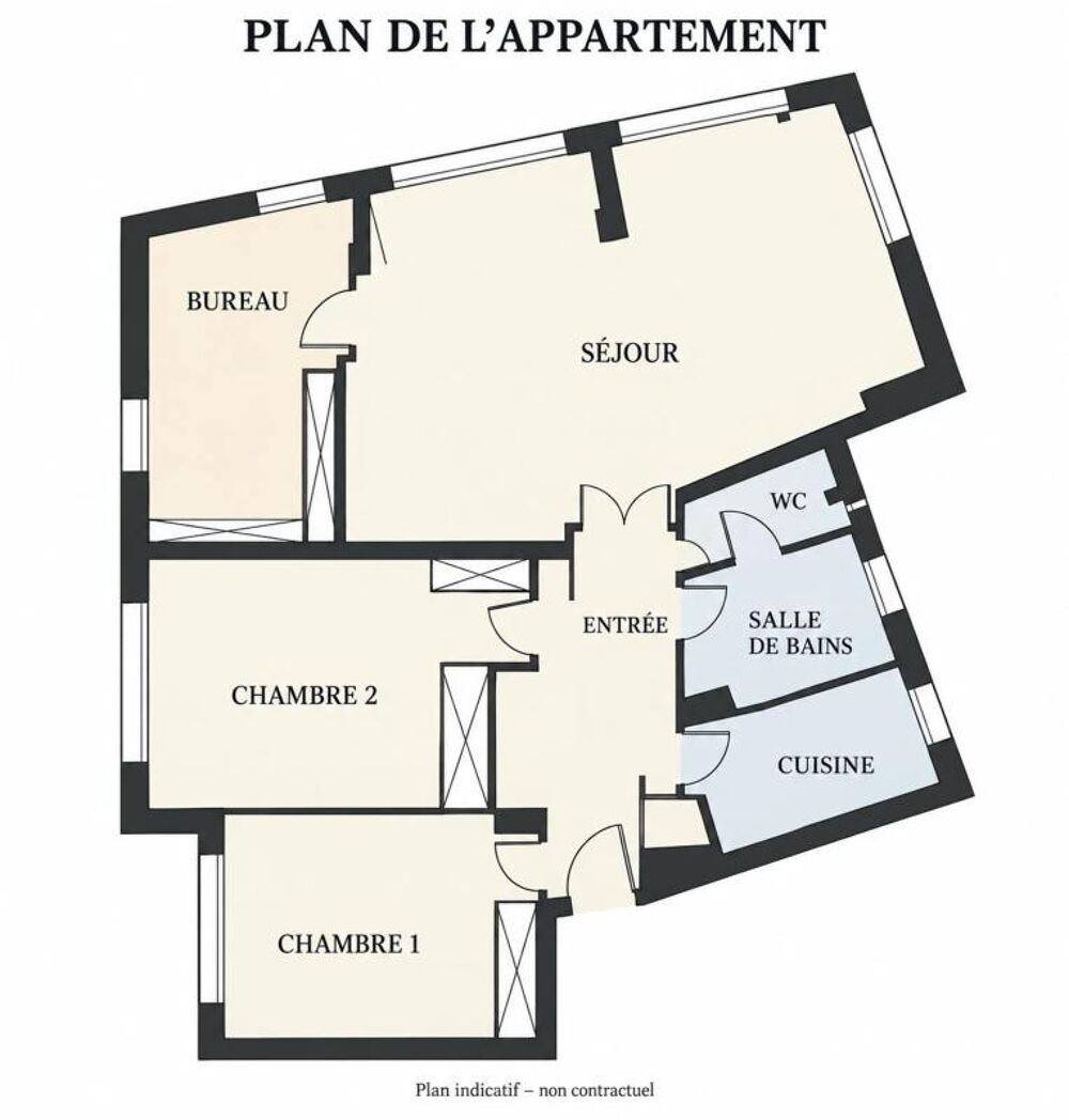 à vendre  Appartement Paris 13