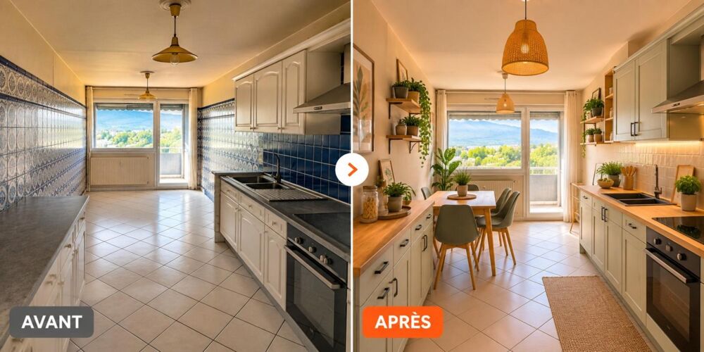 Spécial investisseurs  T6 119 m²  5 chambres - Potentiel colocation Echirolles