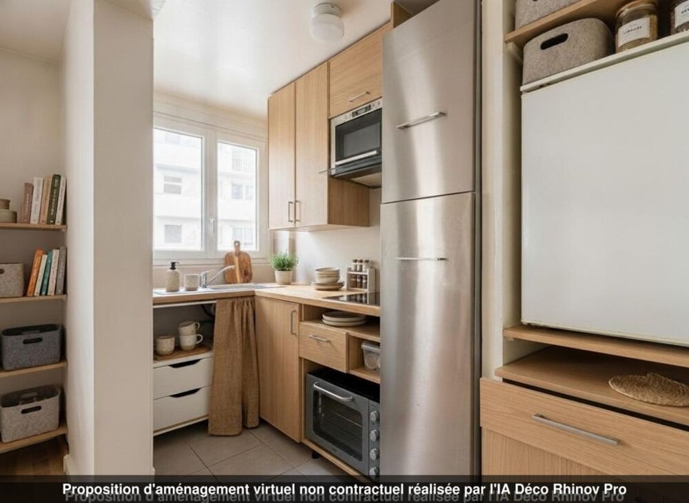 Vente Appartement Village Jourdain (Paris 20ème) - Appartement à vendre 2 pièces avec balcon au calme Paris 20