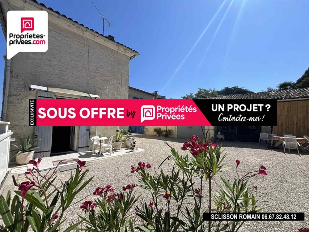 Ensemble immobilier - Lorignac 17240 - dépendances - garage camping car