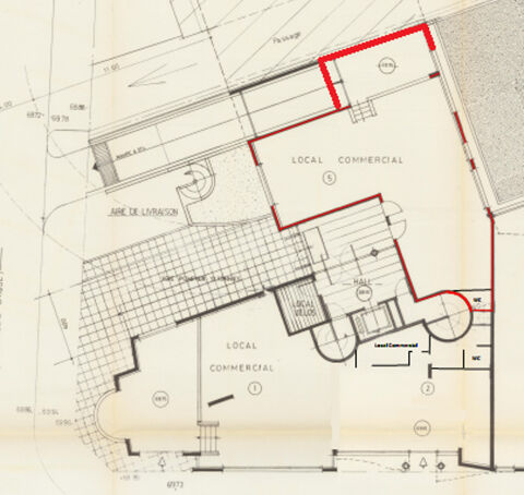Locaux d'angle r&eacute;nov&eacute;s avec bureaux sur cour 8191 75014 Paris