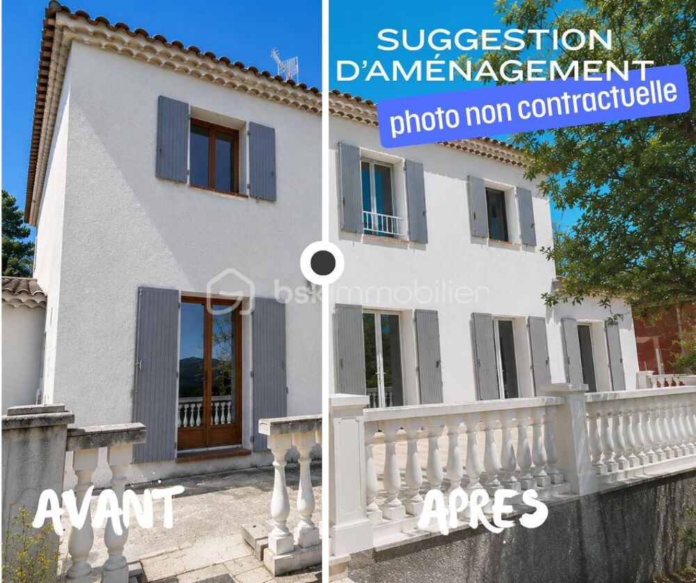 Maison familiale de caractère  165 m²  Terrain de 2 068 m² en restanques  Fort potentiel