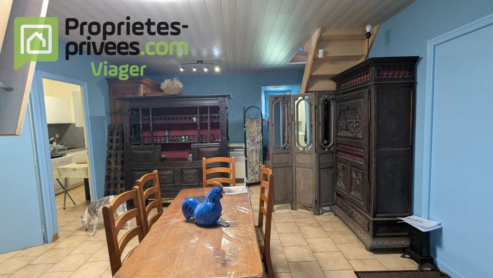 LA CELLE SAINT AVANT.VIAGER OCCUPE.H 79 ans