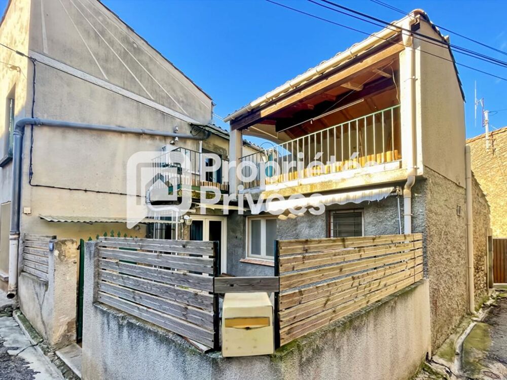 Maison de village 2 chambres avec cour et terrasse