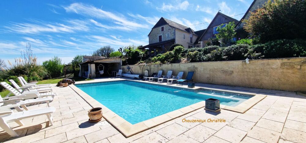 24210 Thenon : maison et 3 Gîtes