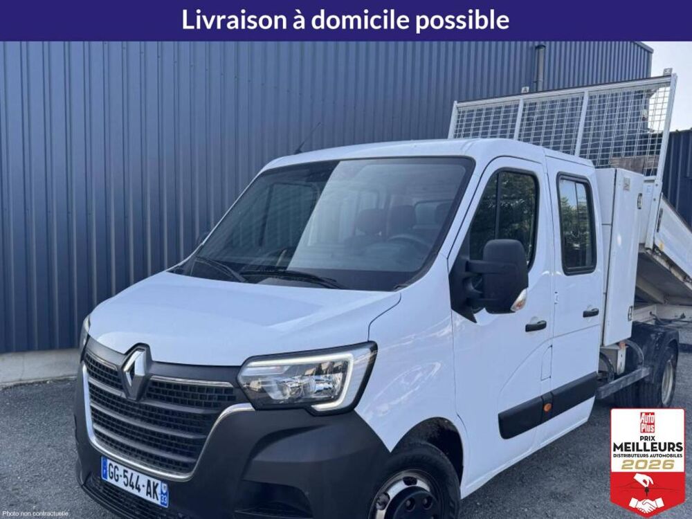 Master 3T5 DOUBLE CABINE 6PL BENNE + COFFRE RJ 2.3 2022 occasion 78200 Buchelay