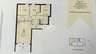  Appartement � vendre 4 pi�ces 83 m�