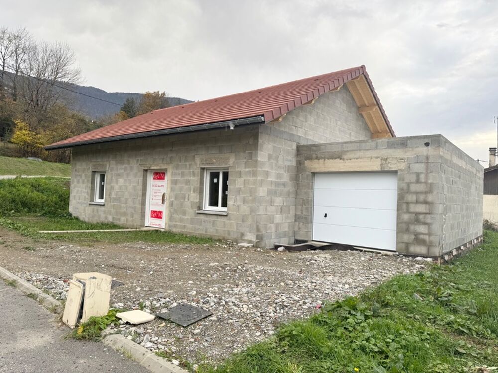 Vente Maison Maison à vendre 4 pièces PONTCHARRA (38) - PLAIN-PIEDS DE 102 M2 + Garage 23 M2 Pontcharra