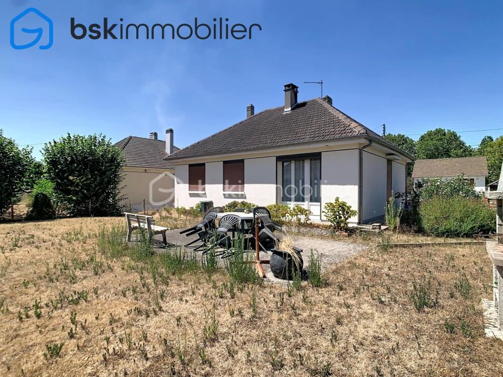 Maison de plain-pied 65 m² 3 chambres Terrain 550 m²