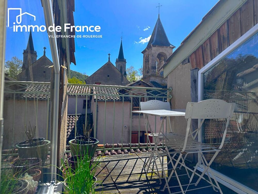 Charmante maison de ville avec terrasse, Villefranche De Rouergue, 129 m², 4 pièce(s) 121 m2