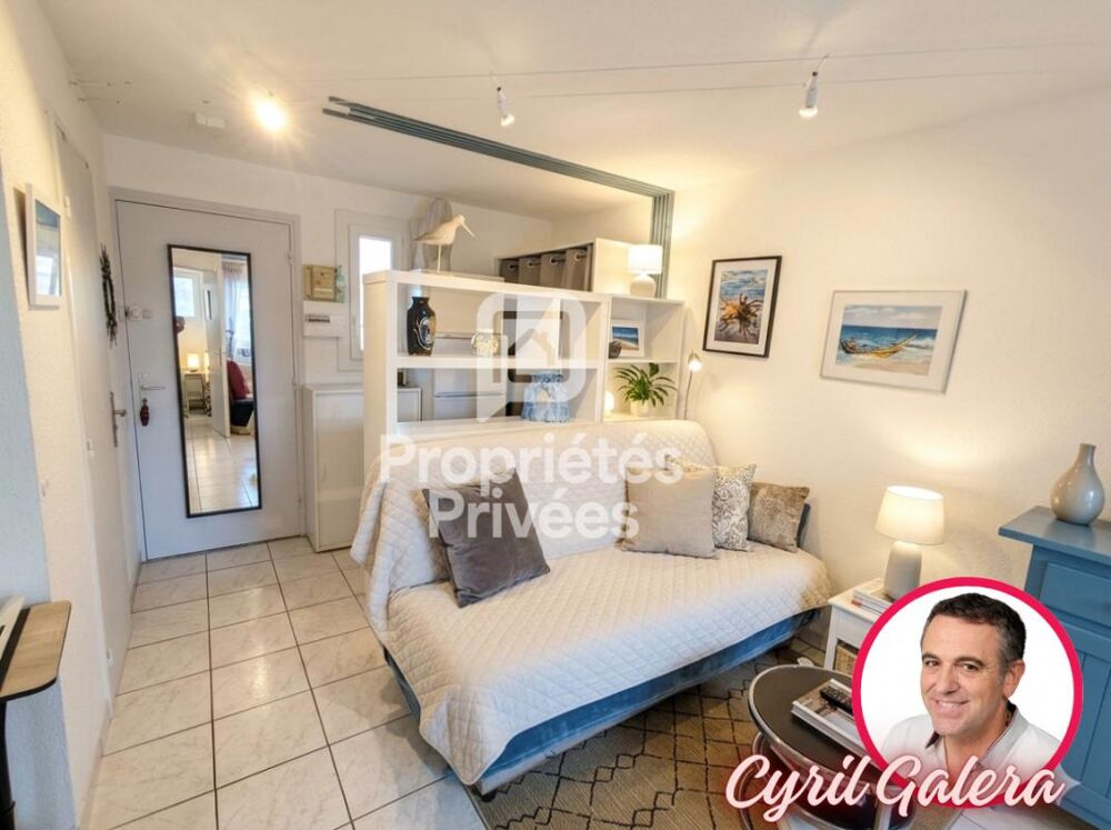 Vente Appartement Charmant T2 rénové à deux pas de la plage, avec parking privatif Narbonne plage