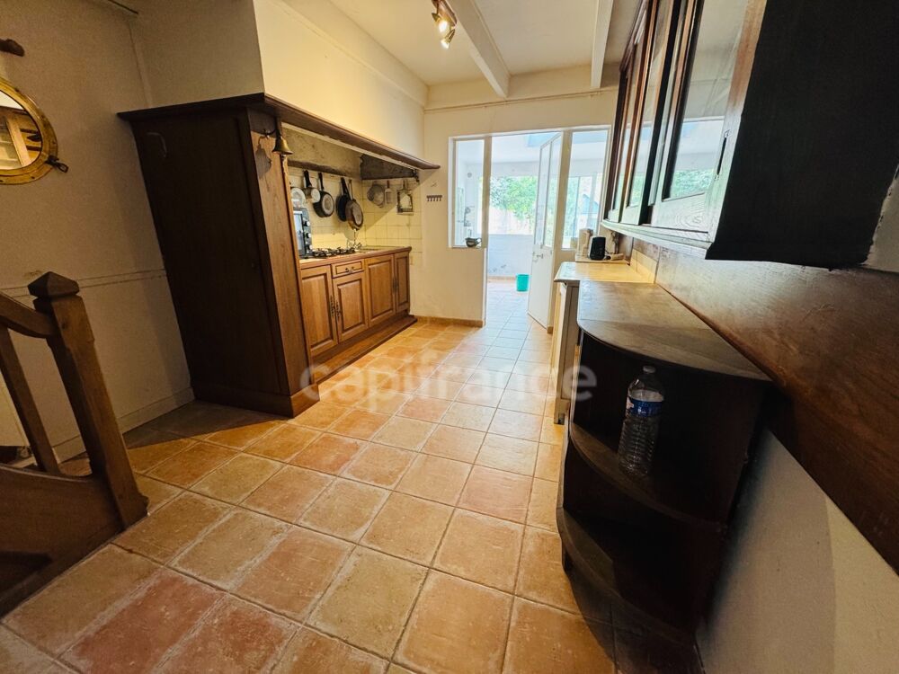 QUIMIAC - A VENDRE MAISON DE PECHEURS + DÉPENDANCE AVEC JARDIN CLOS - 4 CHAMBRES - ACCÈS PLAGE DE LANSÉRIA ET COMMERCES À PIED