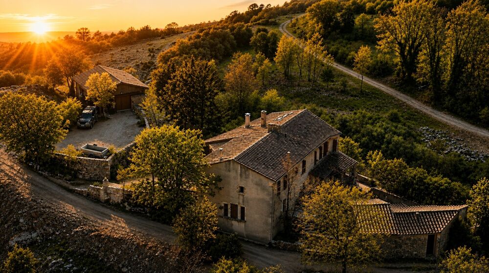 Vente Maison VISSEC – UNE MAISON-REFUGE AU CŒUR DES CAUSSES, À 1H15 DE MONTPELLIER Vissec