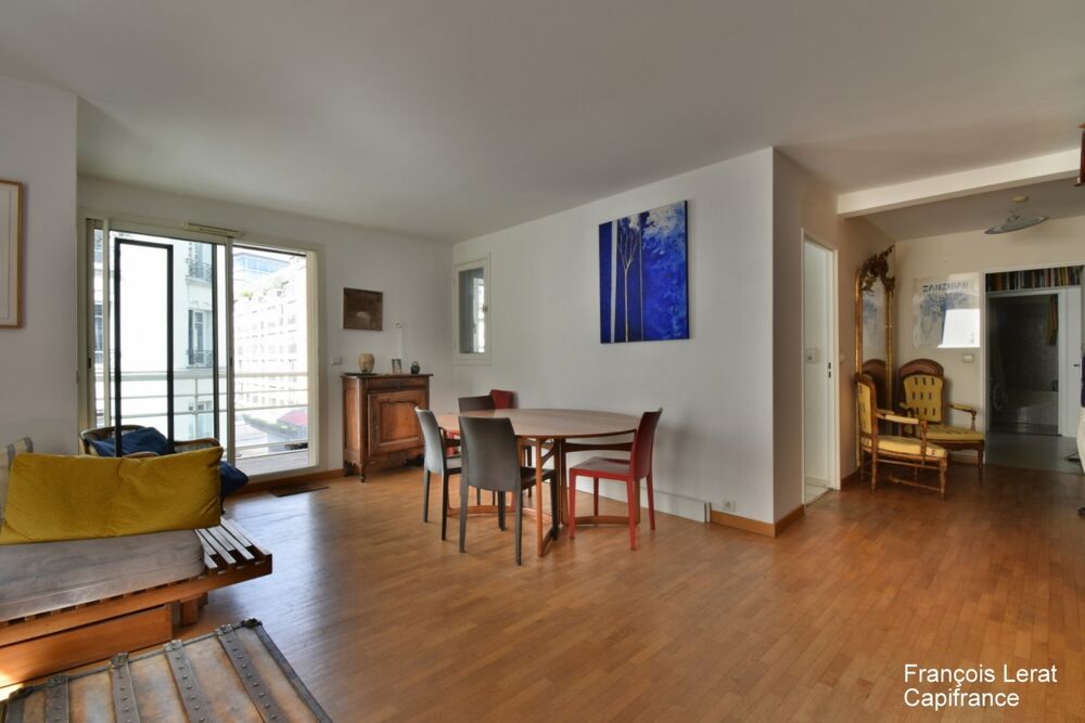 PARIS 15e - QUARTIER GRENELLE/DUPLEIX - 5 PIÈCES - 107,08 m² - 4 CHAMBRES - BALCONS - PARKING - PRIX DE VENTE 1 113 600 € HONORA