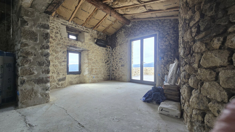 Vente Maison Ardèche, Saint Michel de Chabrillanoux, maison de hameau en pierres - 167m² habitables - Terrasse avec une vue Exceptionnelle Saint maurice en chalencon