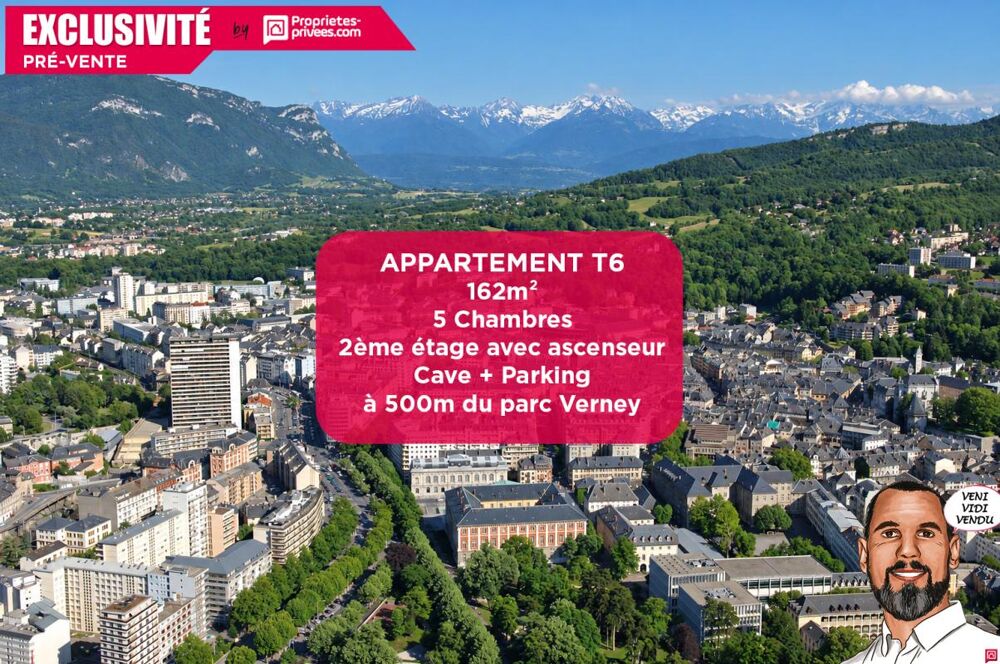 Appartement spacieux - Chambery 6 pièces 162 m2