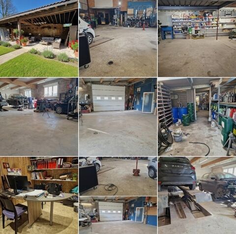 Fonds de commerce GARAGE / ENTRETIEN AUTOMOBILES de 900 m2 avec PARKING BUREAUX - Axe EPINAL/ XERTIGNY (88) 82000 88220 Xertigny