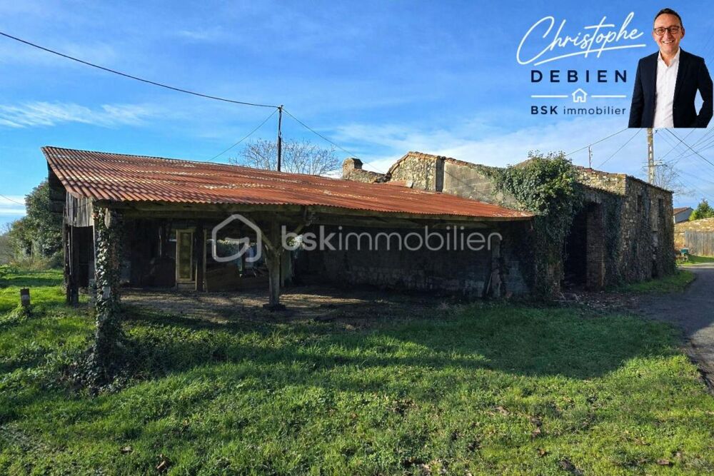MAISON EN PIERRE DE 110 M² À RÉNOVER DANS UN HAMEAU PAISIBLE À CHAVAGNES-EN-PAILLERS