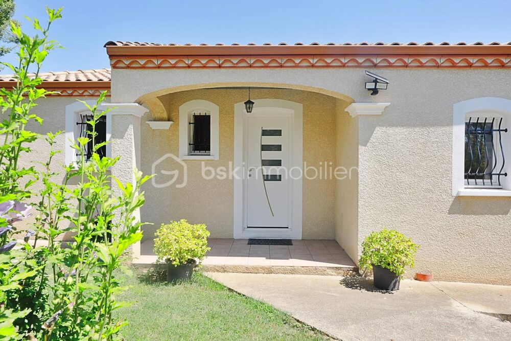 Vente Villa MAISON PLAIN PIED TRADITIONNELLE DE 116M² AVEC GARAGE ET PISCINE Thezan les beziers