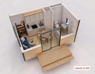  Maison à vendre 1 pièce 15 m²