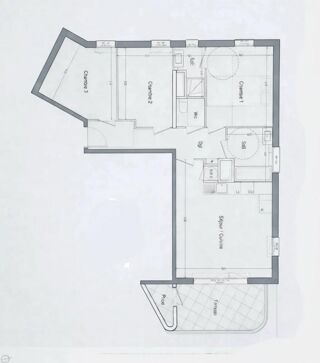 Appartement à vendre 4 pièces 73 m²