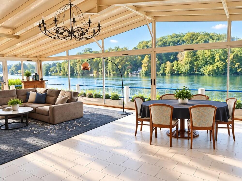 Vente Propriété/Château Propriété de caractère en bord de Seine de 320 m² avec dépendance et terrain de 2 300m2 Le coudray montceaux