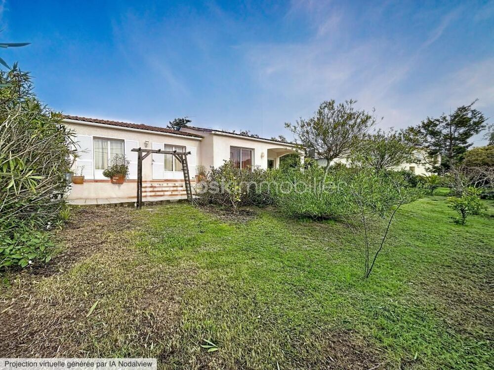 Albitreccia - Maison contemporaine de plain-pied à 50 m de la plage