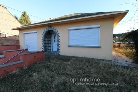 02 - Vente plain-pied individuel HIRSON 83 m² - Terrain 356 m² 104000 Hirson (02500)