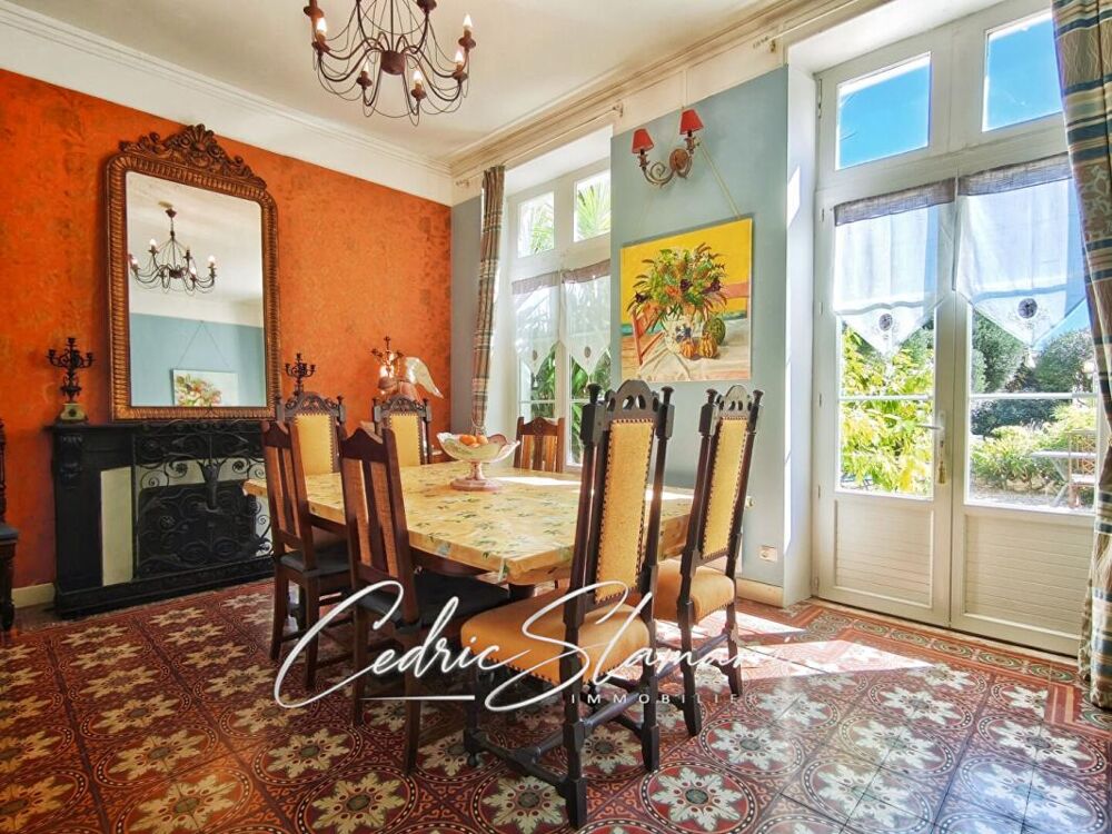 Vente Maison EXCLU D EXEPTION MAISON 317M2, 12 PIECES, 7 CHAMBRES, 2 CUISINE, 2 SALON, 7 SDB, 2 BUREAU, JARDIN, TERRASSE Homps