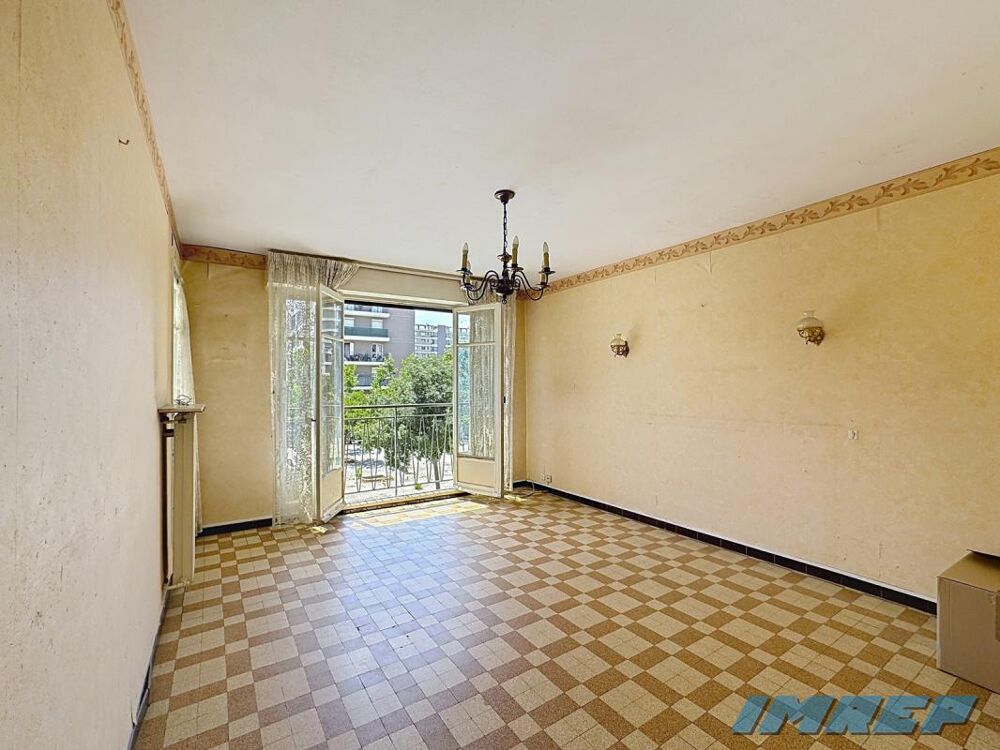 Appartement type 3 balcon Sainte-Marguerite 13009 Marseille