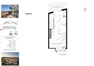  Appartement � vendre 2 pi�ces 49 m�