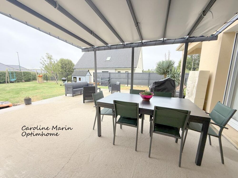 Routot centre maison contemporaine de plain-pied 130 m²  Jardin arboré de 1 000 m²