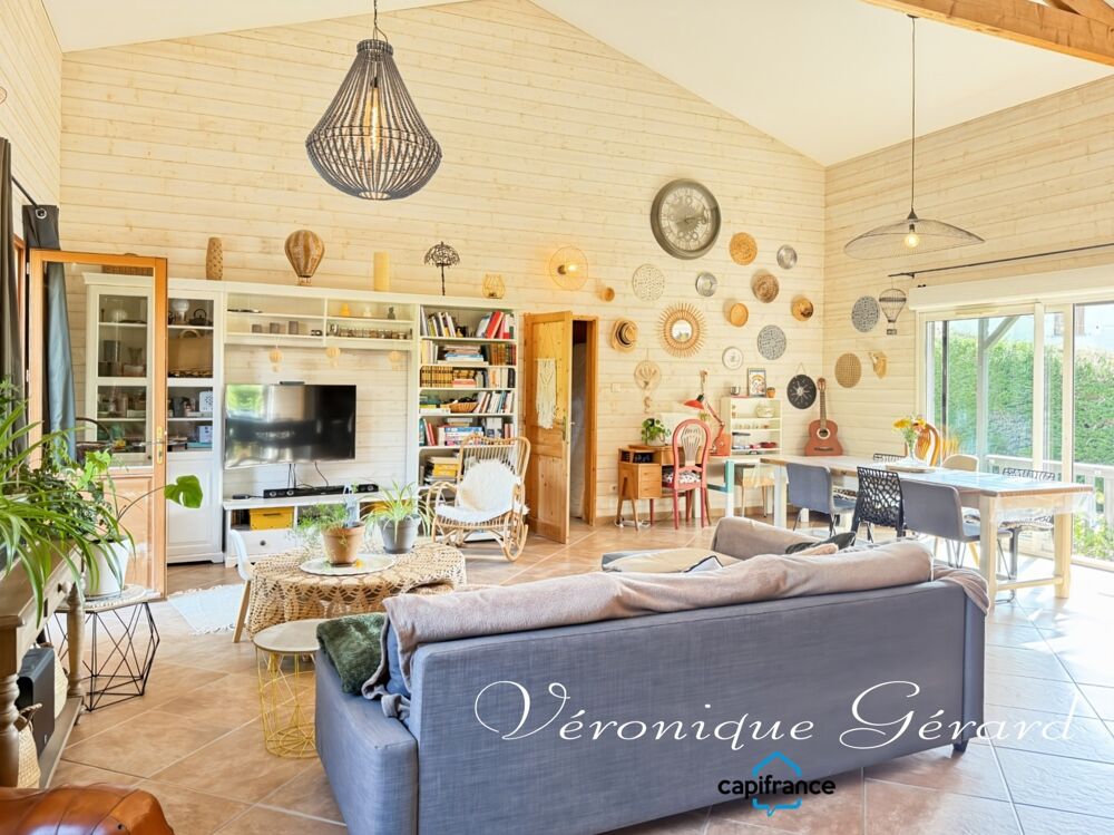Vente Maison Maison de Plain-pied de 170 M2 en ossature bois, très lumineuse édifiée sur sous-sol Sainte colombe