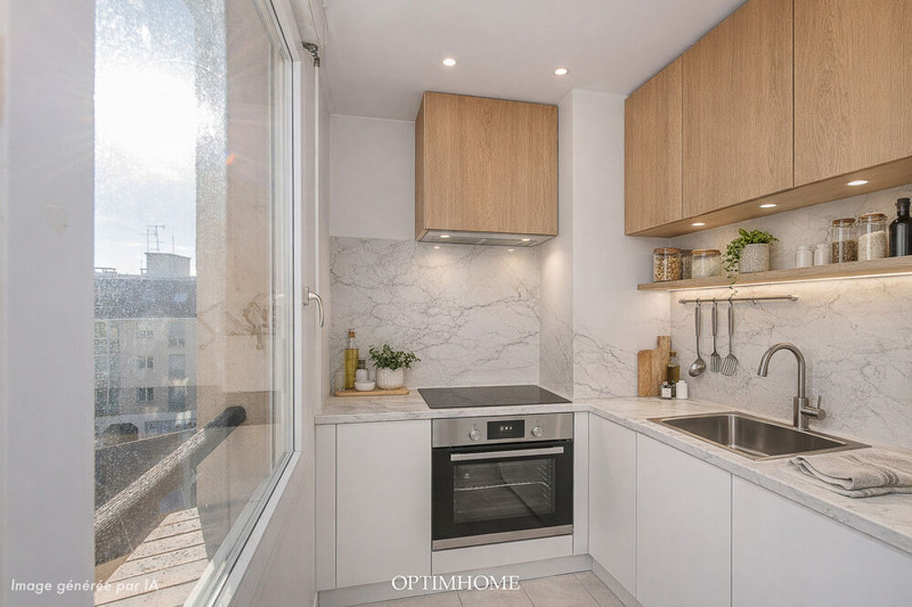 Appartement duplex 4 pièces  67 m²  Dernier étage 
