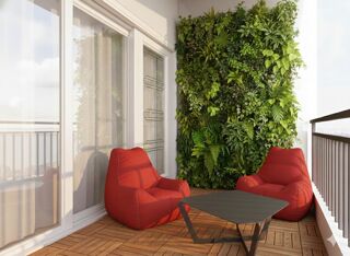 Vente Appartement ** RETOUR A LA VENTE -  4 PIECES exposition SUD OUEST  + BALCON VUE JARDIN - Parking - Coeur de ville et Proche Gare Asnieres sur seine
