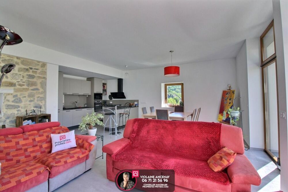 Vente Maison Montagnole, grange rénovée et spacieuse,  166 m2 , 4 chambres Montagnole