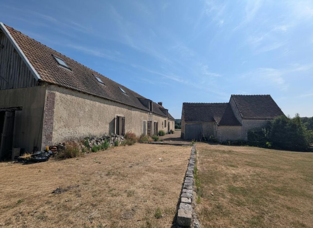 Vente Maison 28240-Longère à rénover d'environ 250m2 avec maison indépendante de 50m2 Saint victor de buthon