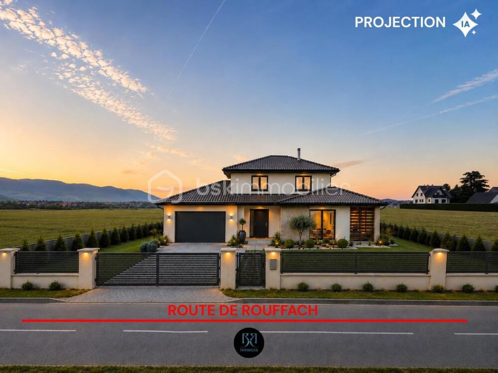 Vente Terrain Terrain constructible de 6 ares – Vue dégagée sur les Vosges - Oberhergheim Oberhergheim